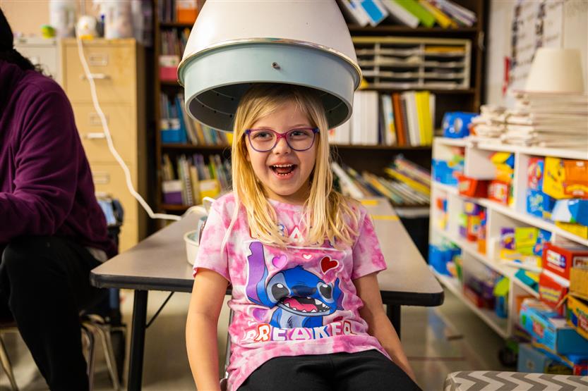 Heritage Elementary kindergartners explore history